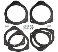 AERZETIX Kit de 2 adaptateurs de Haut-parleurs Ø165 mm Compatible avec Audi A1 8X
