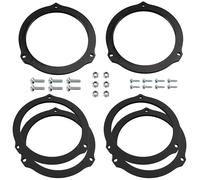 AERZETIX | Kit de 2 adaptateurs de Haut-parleurs Ø165 mm | Compatible avec Ford C-Max (DM2), F150, Fiesta (JH1/JD3), Focus (DA3), Galaxy (WA6), Mondeo (BA7), Kuga I (DM2), S-Max (WA6)
