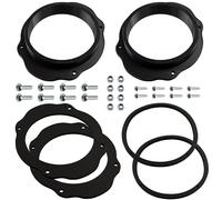 AERZETIX Kit de 2 adaptateurs de Haut-parleurs Ø165 mm Compatible avec Ford Fiesta Mk6.5 Facelift/Focus II DA3 / Fusion Facelift/C-Max I DM2/C214 / Kuga I DM2