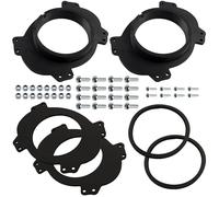 AERZETIX Kit de 2 adaptateurs de Haut-parleurs Ø165 mm Compatible avec Isuzu D-Max 2