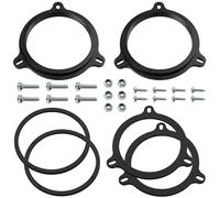 AERZETIX | Kit de 2 adaptateurs de Haut-parleurs Ø165 mm | Compatible avec Renault Clio IV, V, Megane IV, Scenic IV, Dacia Duster II, Sandero II, Nissan Qashqai J10/J11, Nissan X-Trail T30, T31, T32
