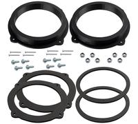 AERZETIX | Kit de 2 Adaptateurs/Supports de Haut-parleurs Ø165 mm | portières Avant et arrière | Compatible avec Hyundai i30 IX35i Tucson, Kia Optima Sportage Soul