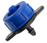 AERZETIX - Lot de 10 goutteurs d'arrosage débit 24 litres par heure l/h - système goutte à goutte équipement d'irrigation jardinage - en plastique - couleur bleu
