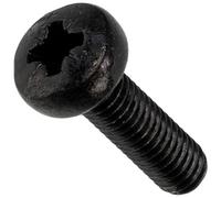 AERZETIX - Lot de 15 Vis métaux M3x10 mm à tête cylindrique et empreinte PZ1 conçues pour l'assemblage et la fixation d'éléments métalliques | en acier de couleur noir