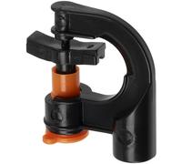 AERZETIX - Lot de 20 asperseurs diffuseurs rotatifs de Micro-Irrigation à 360° débit 40 litres l/h | Pression supportée 2 Bars | en Plastique | Couleur Orange
