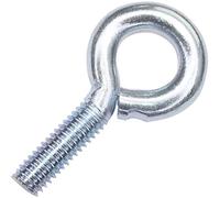 AERZETIX - Lot de 20 Pitons à Visser M6x20 - Ø6x20mm - en Acier Zingué - Couleur Argent - Bricolage - Outillage d'Assemblage/Quincaillerie