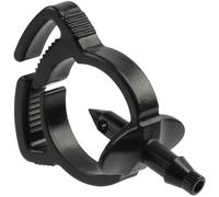 AERZETIX - Lot de 25 Prises d'eau jonctions autoperçantes Ø5 mm avec collier clip de serrage raccord de piquage pour arrosage goutte à goutte Ø16-18 mm - système d'irrigation