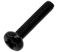AERZETIX - Lot de 25 Vis Métaux M2x10 mm à Empreinte PH1 en Acier de Couleur Noir pour l'Assemblage et la Fixation d'Éléments Métalliques