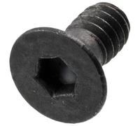 AERZETIX - Lot de 25 Vis métaux M2x4 mm à tête hexagonale fraisée creuse HEX1.3 | pas de filetage: 0.4 mm | en acier noirci | pour assemblages mécaniques et projets créatifs