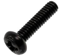AERZETIX - Lot de 25 Vis métaux M2x8 mm à empreinte PH1 destinées à l’assemblage et la fixation d’éléments métalliques | en acier de couleur noir