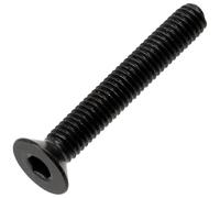 AERZETIX - Lot de 25 Vis métaux M3x20 mm à tête hexagonale fraisée creuse HEX2 | pas de filetage: 0.5 mm | en acier noirci | pour assemblages mécaniques et projets créatifs