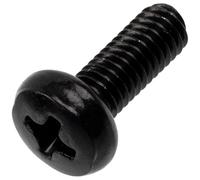 AERZETIX - Lot de 25 Vis Métaux M3x8 mm à Empreinte PH1 en Acier de Couleur Noir Destinées à l'Assemblage et la Fixation d'Éléments Métalliques