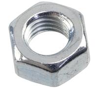 AERZETIX - Lot de 30 Écrous hexagonaux M7x1 mm à 6 pans filetage métrique - en acier zingué - couleur argent - assemblages mécaniques électroniques projets de bricolage