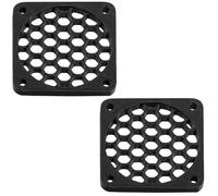 AERZETIX Lot de 4 Grilles de Ventilateur 40x40 mm en Plastique Couleur Noir