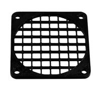 AERZETIX Lot de 4 Grilles de Ventilateur 60x60 mm en Plastique pour Ordinateur PC imprimantes appareils audiovisuels projecteurs multimédia/Couleur Noir