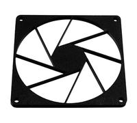 AERZETIX | Lot de 4 Grilles de Ventilateur 92x92 mm en Plastique pour Ordinateur PC imprimantes appareils audiovisuels projecteurs multimédia | Couleur Noir