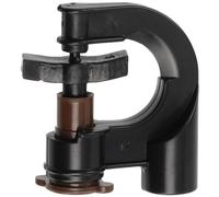 AERZETIX - Lot de 5 asperseurs diffuseurs rotatifs de Micro-Irrigation à 360° débit 160 litres l/h | Pression supportée 2 Bars | en Plastique | Couleur Marron