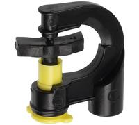 AERZETIX - Lot de 5 asperseurs diffuseurs rotatifs de Micro-Irrigation à 360° débit 200 litres l/h | Pression supportée 2 Bars | en Plastique | Couleur Jaune