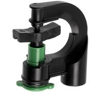 AERZETIX - Lot de 5 asperseurs diffuseurs rotatifs de Micro-Irrigation à 360° débit 90 litres l/h | Pression supportée 2 Bars | en Plastique | Couleur Vert