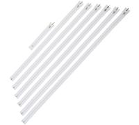 AERZETIX - Lot de 6 Fermetures à glissière spirale N°5 60 65 70 75 80 85 cm séparables + 1 fermeture éclair de 16 cm non-séparable N°5 avec tirette décorative | en métal nylon polyester | blanc