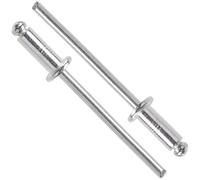 AERZETIX Lot de 60 Rivets aveugles standard Ø4x10 mm aluminium/acier