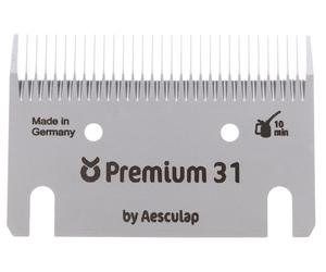 Aesculap Jeu de lames de tonte 15/31 dents - Premium pour Constata4 / Farm Clipper