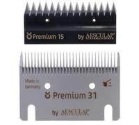 Aesculap Jeu de lames de tonte 15/31 dents - Premium pour Constata4 / Farm Clipper