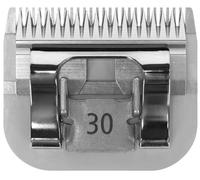 Aesculap Tête de tonte SnapOn, lame de cisaillement, taille 30, acier au carbone, hauteur de cisaillement 0,5 mm, largeur de cisaillement 40 mm, pour toutes les machines SnapOn, fabriquée en Allemagne