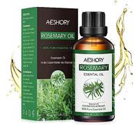 AESHORY Huile Essentielle de Romarin 50ml, Rosemary Oil pour Diffuseur 100% Pure et Naturelle, Huile Essentielle de Romarin Aromathérapie de Qualité Thérapeutique, Humidificateur, Massage, Peau, Bain