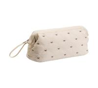 AeSiliFlex Étui de voyage pour Airwrap et Shark Styler - Joli sac de transport avec rangement pour attaches, sac léger pour sèche-cheveux, beige, L, Étui de transport