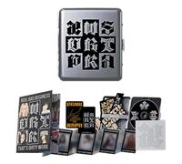 aespa - aespa - 1st Single Album [Dirty Work] (Dirty Case - Silver Cover) Package Box & Tin Case + Mini CD-R + Mini Photobook + Sticker + Accordion Fold Card + 2 Pin Button Badges + 4 Extra Photocards