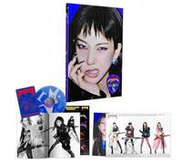 aespa - aespa - 6th mini Album [Rich Man] (ENERGY Ver. - KARINA) Photobook + Folded Poster + CD-R + Sticker + Postcard + 2 Pin Button Badges + 4 Extra Photocards