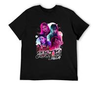 Aespa Cotton EU Size t Shirt Japanese Men Tee Graphic Man Clothes Black