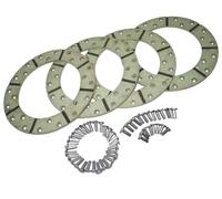 AEspares 840916M92 Jeu de plaquettes de frein compatibles avec Massey Ferguson 135 178 3165 150 65 180 50 175