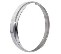 AEspares Anneau de jante intérieur de phare chromé compatible avec Royal Enfield Bullet 350