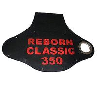 AEspares Bavette garde-boue noire compatible avec Royal Enfield New Classic 350 Reborn