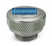 AEspares Bouchon de remplissage d'huile usiné argenté compatible avec Royal Enfield Super Meteor 650
