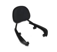 AEspares Compatible avec le dossier passager Royal Enfield Meteor 350 avec coussin de dossier Noir