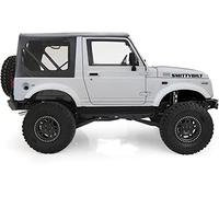 AEspares Dessus souple de rechange en denim compatible avec Suzuki Samurai 1987-94 Noir transparent Windows