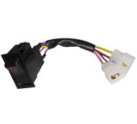 AEspares Interrupteur d'avertissement de danger avec coupleur 005557684R91 A07-0541 compatible avec tracteur Mahindra