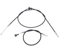 AEspares Jeu de câbles de déverrouillage de capot compatible avec Hyundai I10 2007-2013 81190-0X000