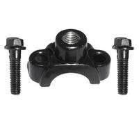 AEspares KAB00031 Support de fixation pour rétroviseur compatible avec Royal Enfield Bullet Classic 350 500 KAB00031 Noir