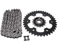 AEspares Kit chaîne et pignon compatible avec Royal Enfield GT Continental/Interceptor 650 KAT00020/A