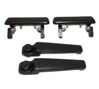 AEspares Kit poignée de porte extérieure avant et arrière compatible avec Suzuki Omni Carry Van 1984-2020 78330M79600, 82011M79000, 82021M79000