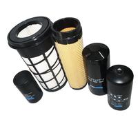 AEspares Lot de 5 filtres compatibles pour tracteur Mahindra 5530 2WD-T3 / 5530 2WD Synchro 000051215D01 007202702C1