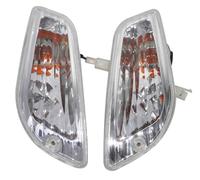 AEspares Lot de clignotants avant compatibles avec Vespa LX LXV 50 125