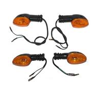 AEspares Lot de clignotants avant et arrière gauche droit compatibles avec Yamaha FZS Fazer SZX