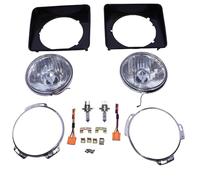 AEspares Paire de phares avant H4 compatibles avec Suzuki SJ413 SJ410 Jimny Samurai