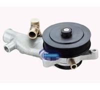 AEspares Pompe à eau avec 7 poulies à courroie et tuyau latéral ouvert, compatible avec Mahindra Scorpio 0304EC0120 (aluminium)