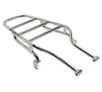AEspares Porte-bagages arrière chromé pour Royal Enfield Classic 350 500 cc